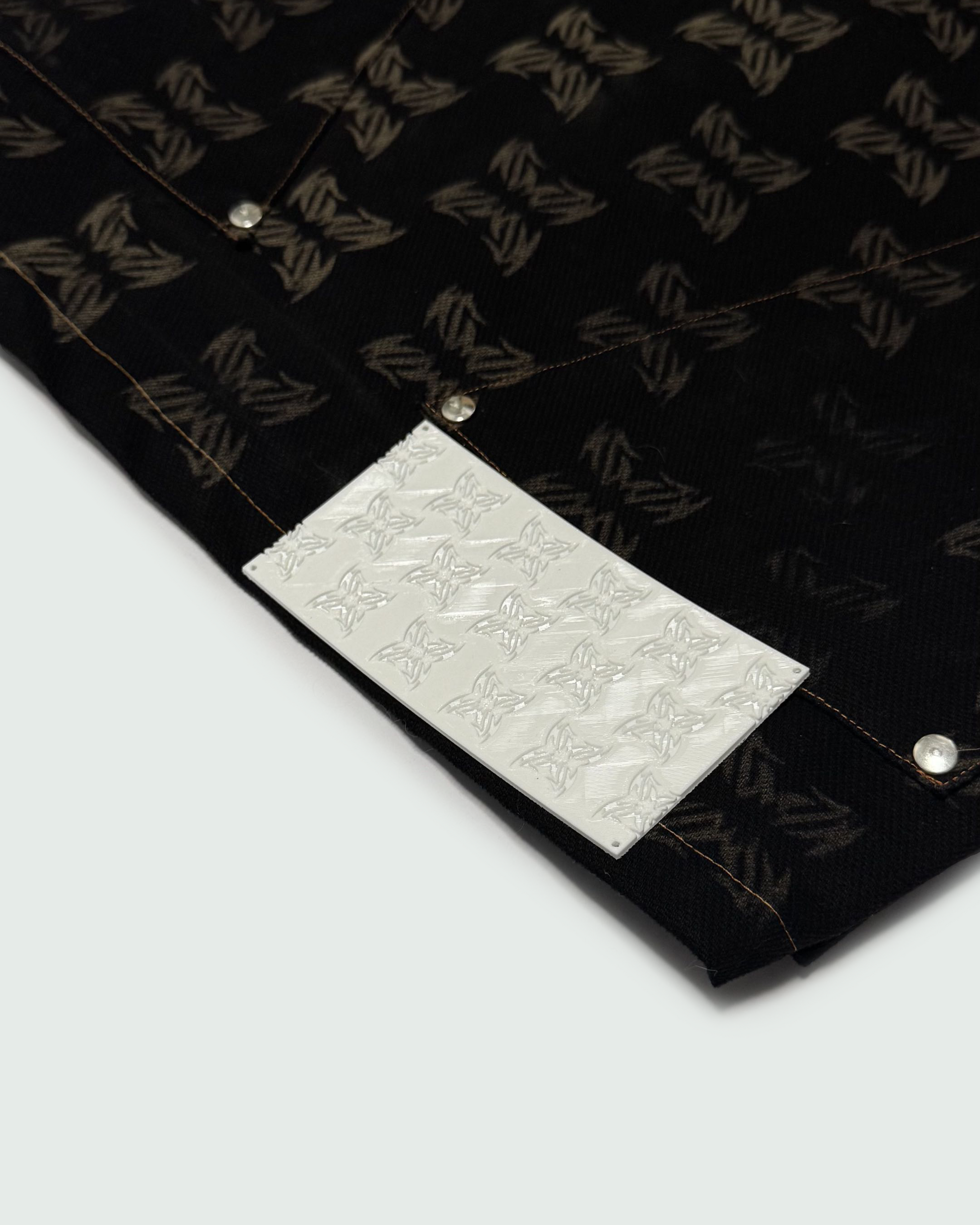 MONOGRAM BAGGY SHIRT