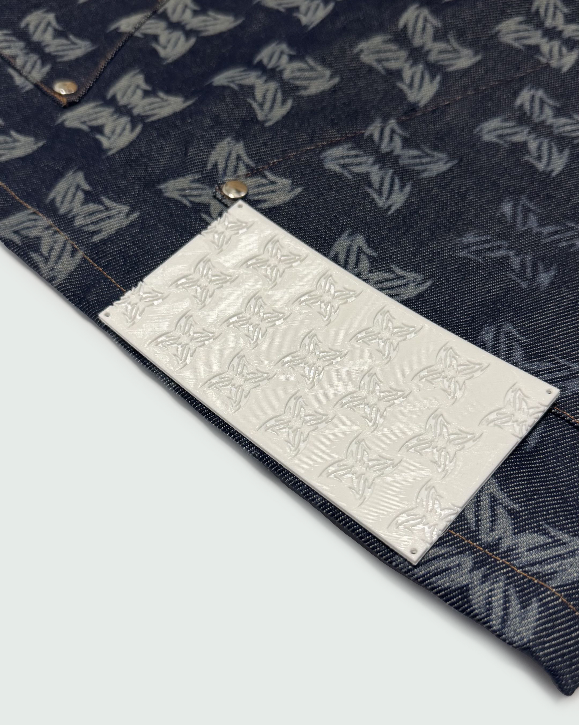 MONOGRAM BAGGY SHIRT