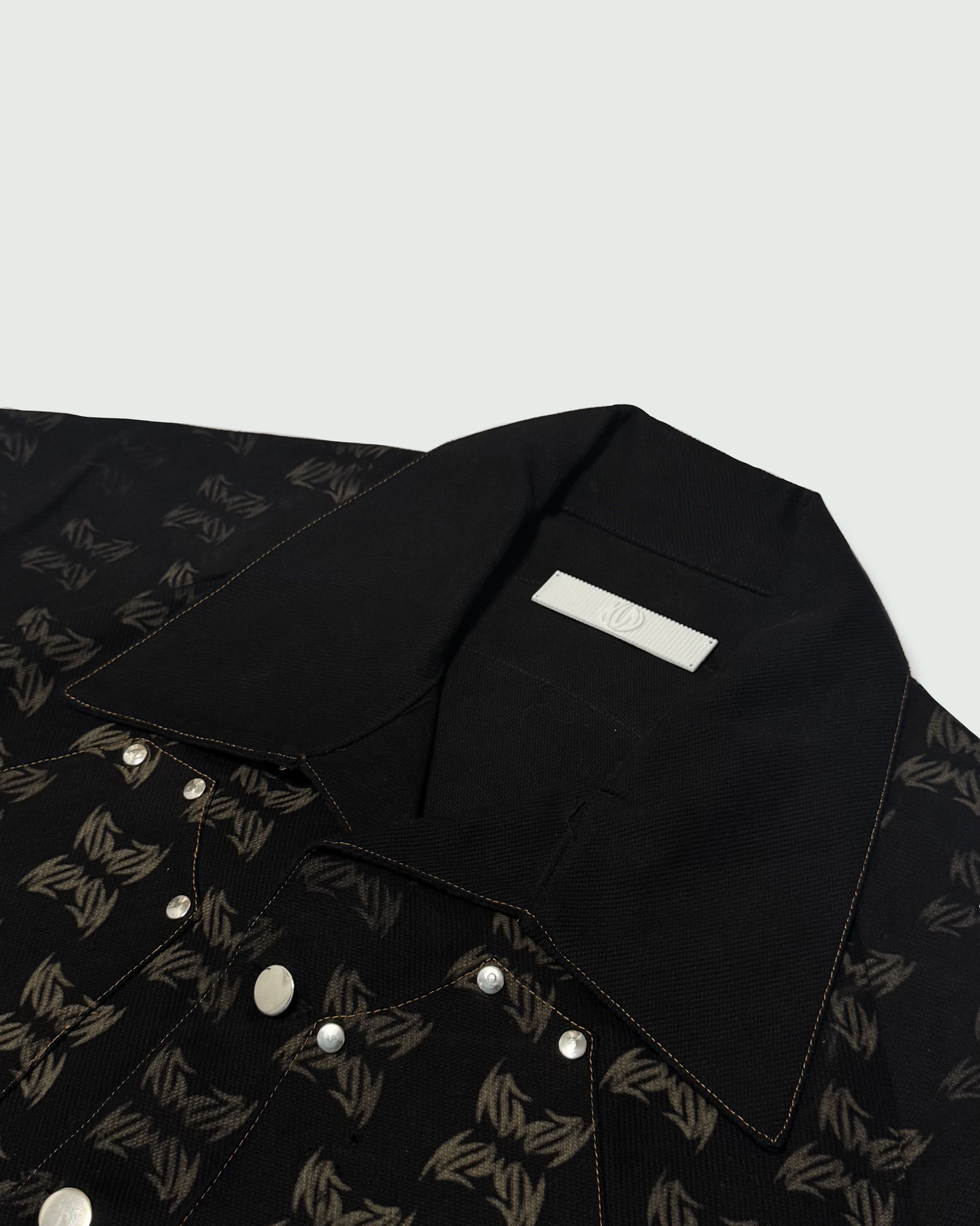 MONOGRAM BAGGY SHIRT
