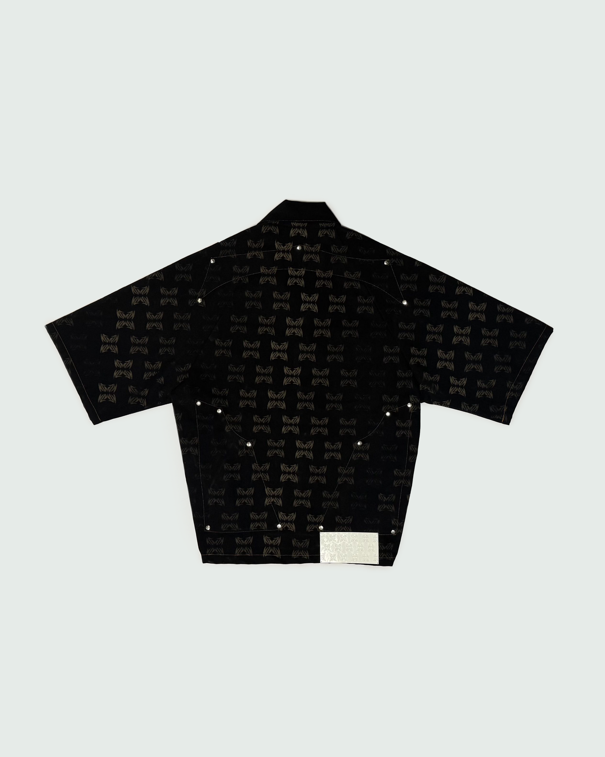 MONOGRAM BAGGY SHIRT